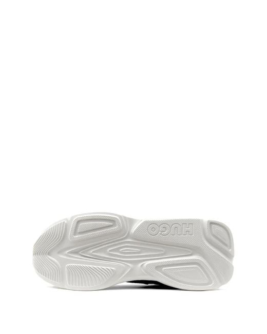 HUGO Black Leon Runn Logo Sneakers for men