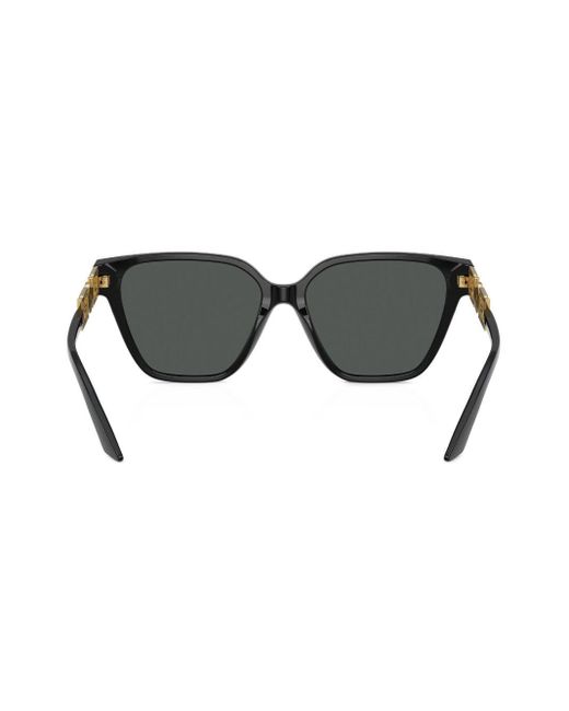 Versace Black Greca Strass Sonnenbrille