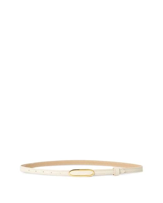B-Low The Belt Natural Beryl Buckle-Fastening Belt
