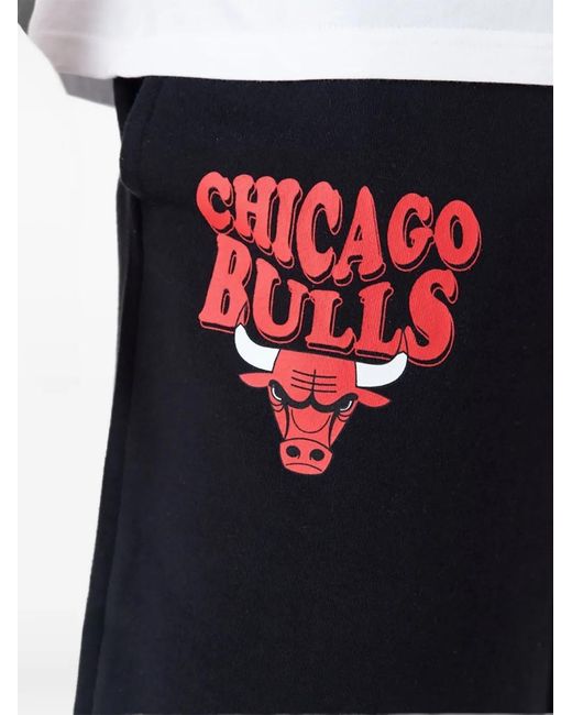KTZ Blue Chicago Bulls Track Pants for men