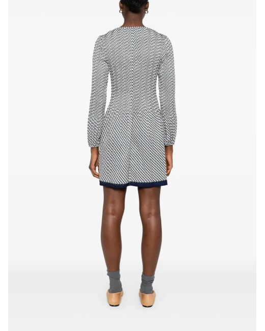 Maje Gray Minikleid Mit Print