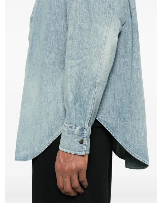 メンズ Fear Of God デニムシャツ Blue