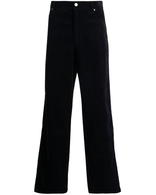 Isabel Marant Black Jorje Corduroy Trousers for men