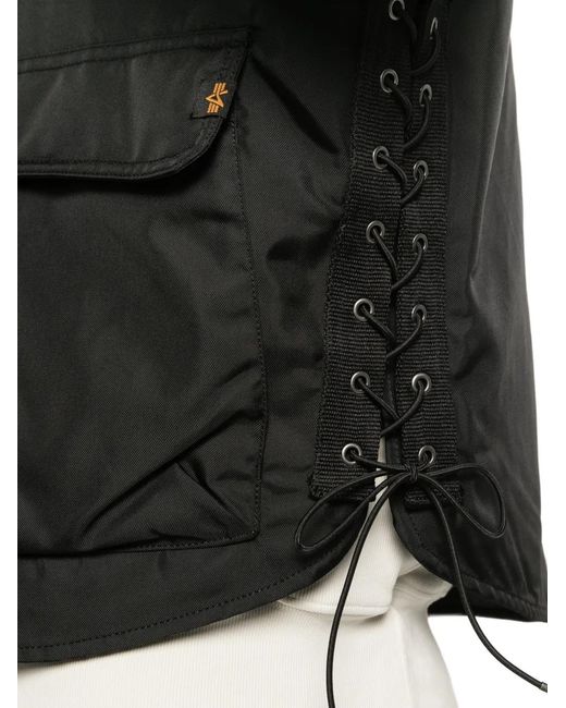 Alpha Industries Black Gilet -1952A Heritage for men