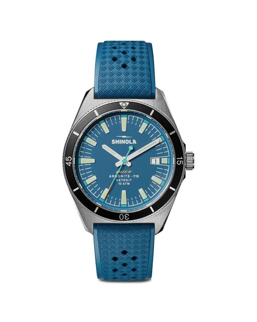 Shinola Blue Duck 40Mm Watch for men