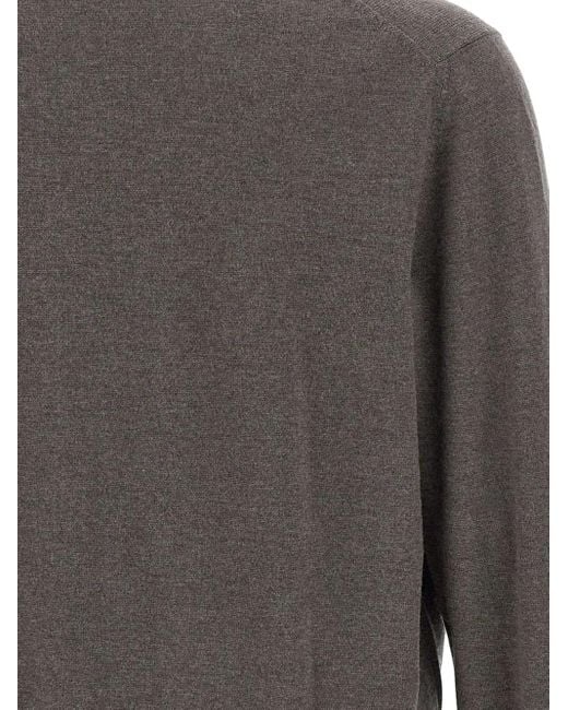 Cardigan En Laine Gran Sasso pour homme en coloris Gray