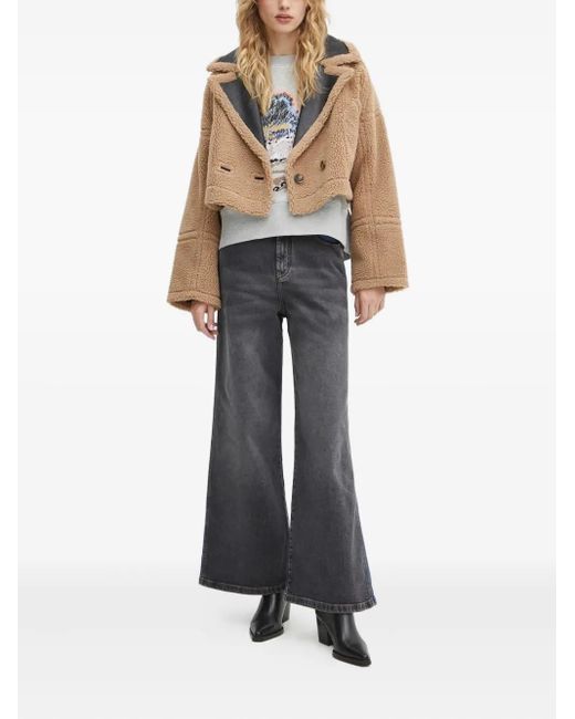 Munthe Brown Sambino Double-Breasted Jacket