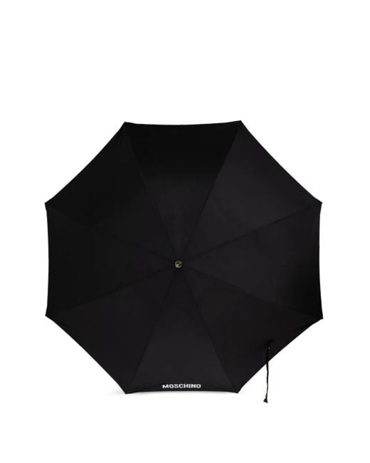 Ombrello Con Stampa di Moschino in Black