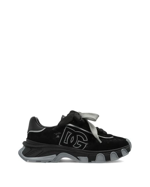 Dolce & Gabbana Black Sneakers
