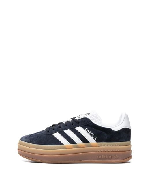 Adidas Blue Gazelle Suede Sneakers