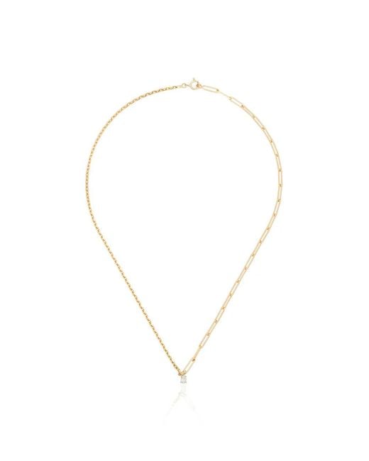 Yvonne Léon White 18Kt Pear Diamond Necklace
