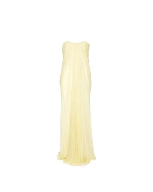 McQueen Maxi-Jurk in het White