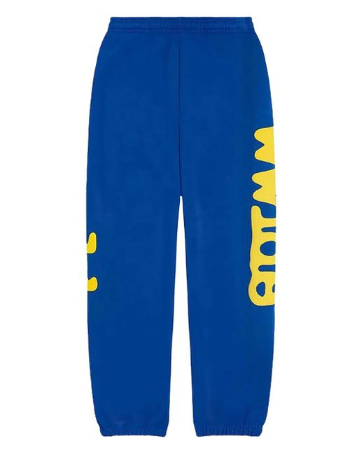 Sp5der Beluga "Blue/Yellow" Jogginghose für Herren