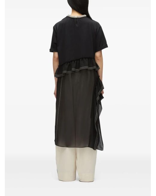 Abito Con Design A Strati di 3.1 Phillip Lim in Black
