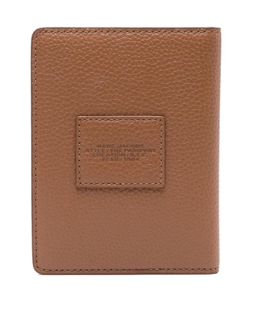 Marc Jacobs Brown The Passport Leather Holder