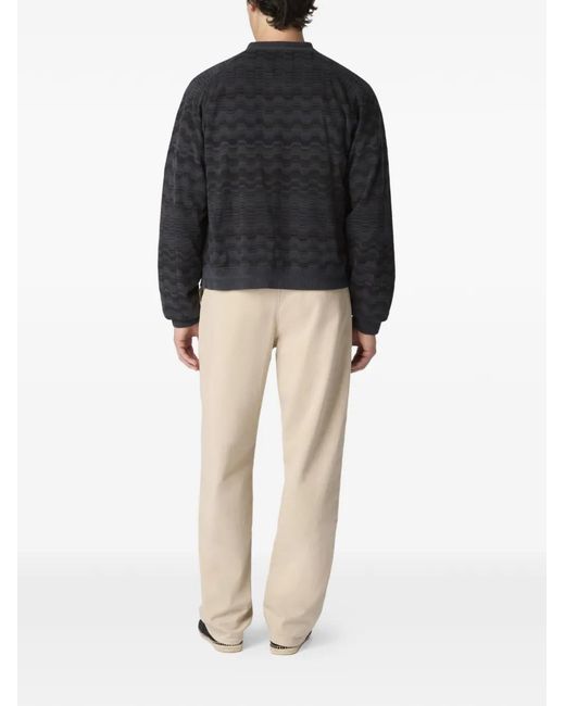 Missoni Blue Cotton Bomber Jacket for men
