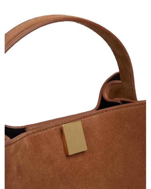 Yuzefi Brown Sac Porté Épaule Gyoza Médium