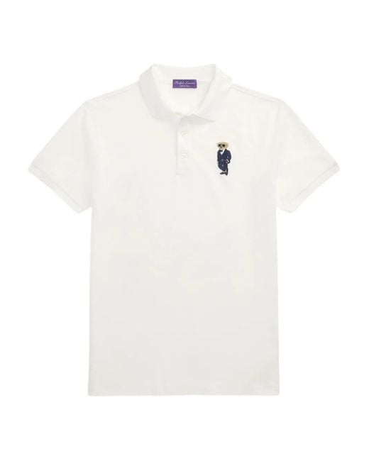 Ralph Lauren Poloshirt Met Borduurwerk in het White voor heren