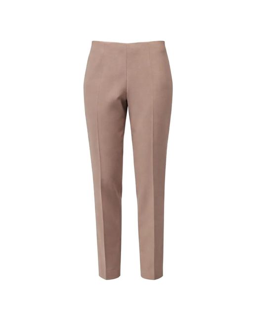 Liviana Conti Natural Chuck Straight Trousers