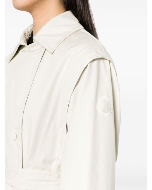 Trench Elyme di Moncler in White