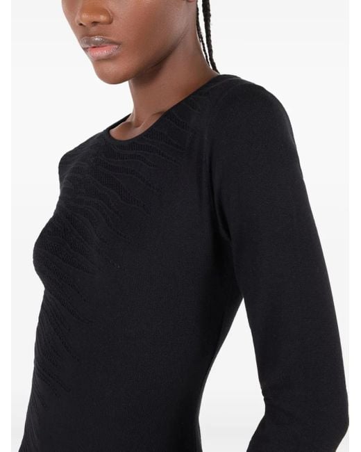 Roberto Cavalli ロングスリーブ トップ Black