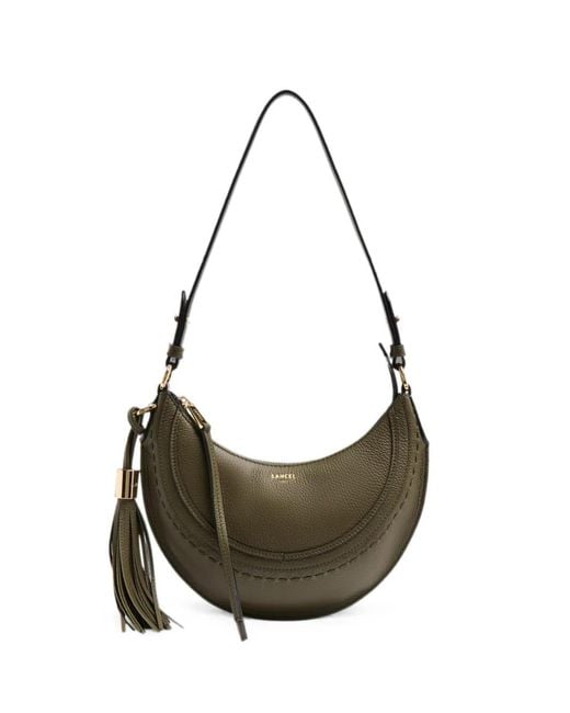 Lancel Metallic Small Hoboheme Tassel-Detail Shoulder Bag