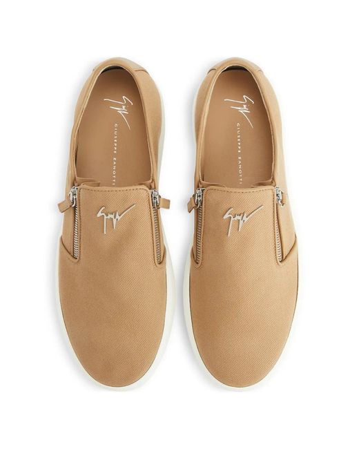 Giuseppe Zanotti White Gz-Cobe Metal-Signature Sneakers for men