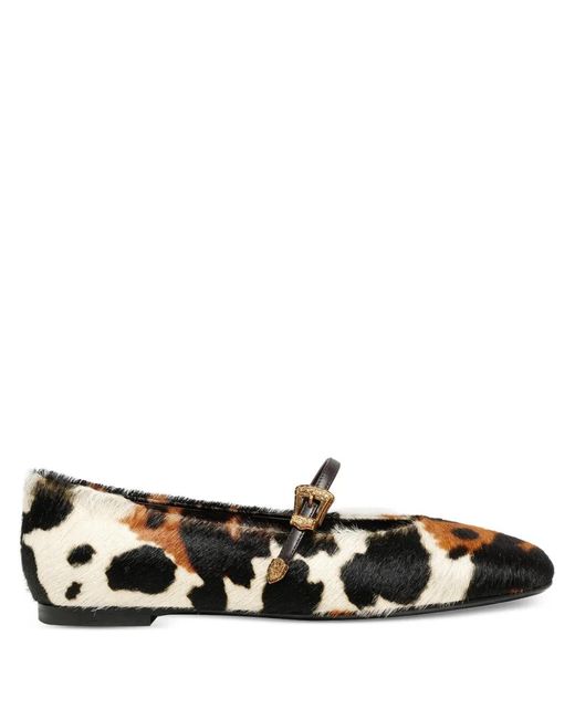 Roberto Festa White Grisel Ballet Flats