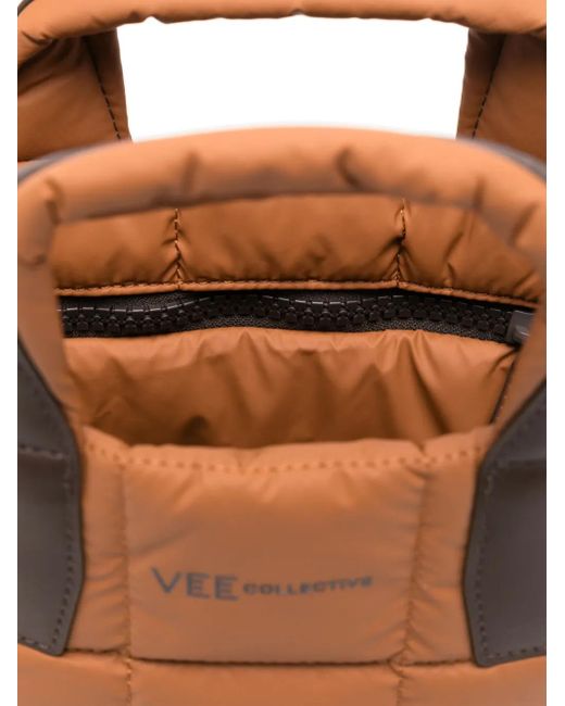 VEE COLLECTIVE Brown Mini Porter Handtasche