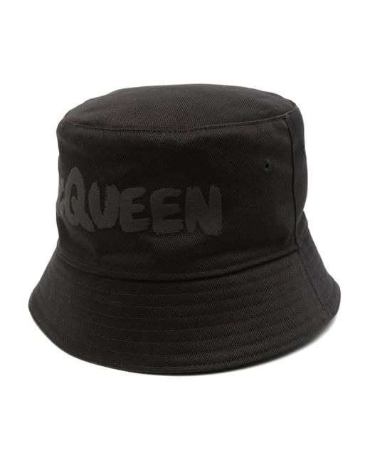 McQueen Black Hats for men