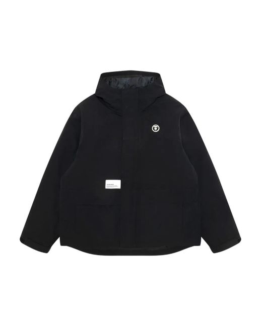 Aape By A Bathing Ape Kapuzenjacke Mit Logo in Blue für Herren