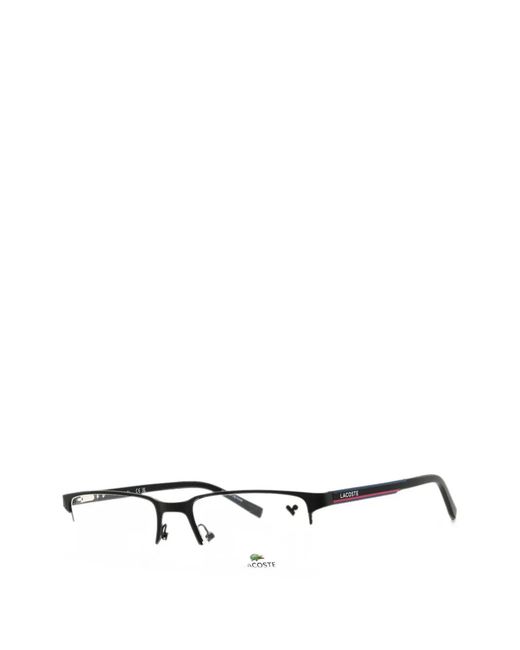 Lacoste White Rectangle-Frame Glasses for men