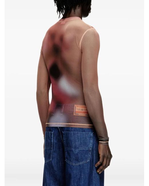 DIESEL X Tom Of Finland Foundation Pr-t-sielar Tシャツ White
