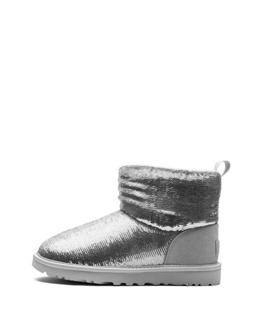 Ugg Gray Classic Mini Boots