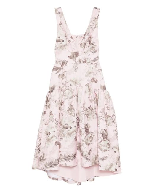 Robe Lila Midi Alice + Olivia en coloris Pink