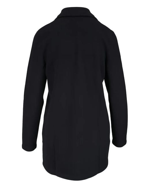 Akris Punto Blue Zip-Up Coat