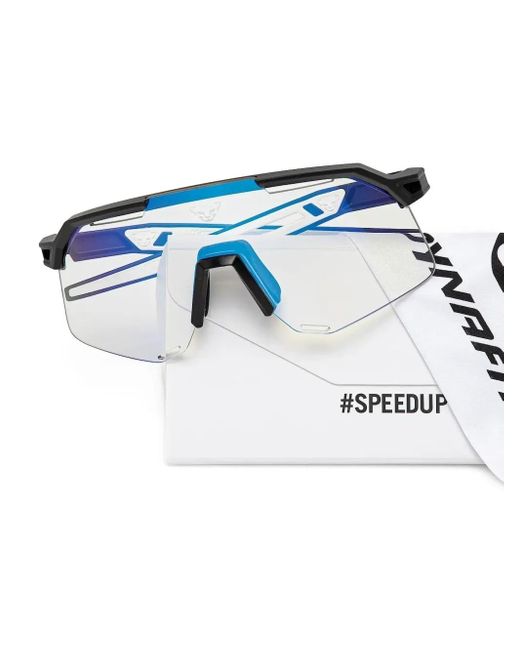 Dynafit Blue Shield-frame Sunglasses