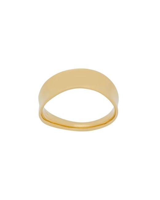 Maria Black Metallic Noon Ring