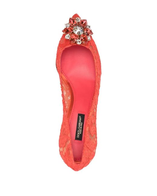 Dolce & Gabbana Red 'Belluci' Pumps