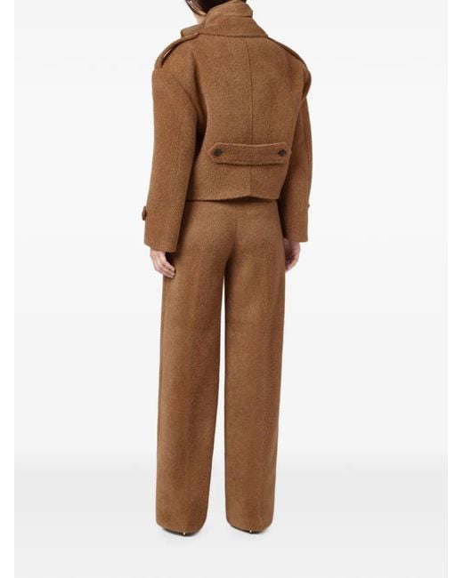 GIUSEPPE DI MORABITO Brown Double-Breasted Jacket