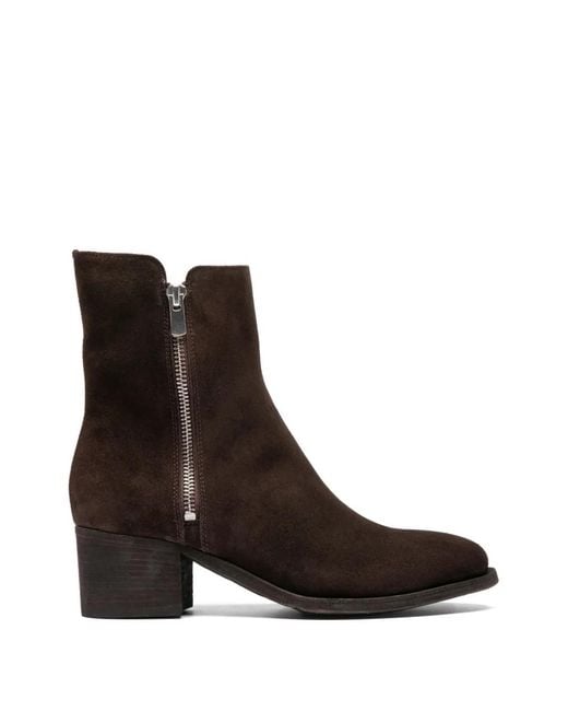 Officine Creative Brown Denner 103 Ankle Boots
