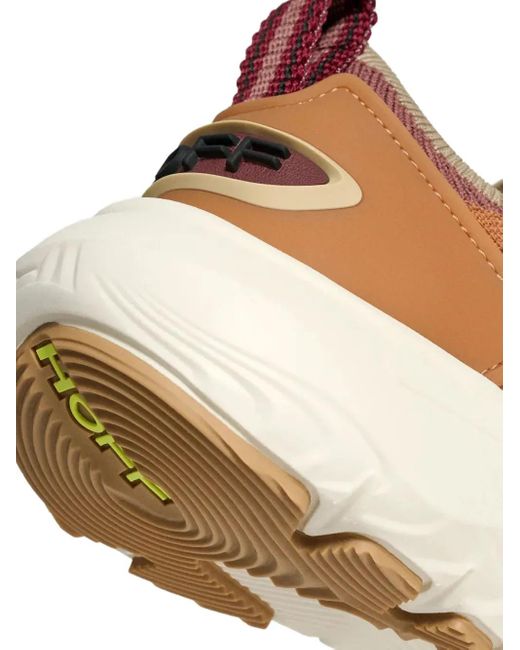HOFF Brown Panelled Sneakers