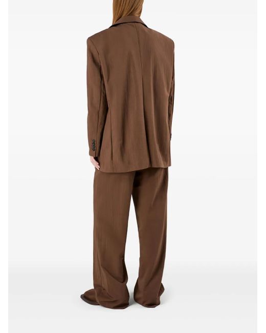 CAMPERLAB Brown Single-Breasted Blazer