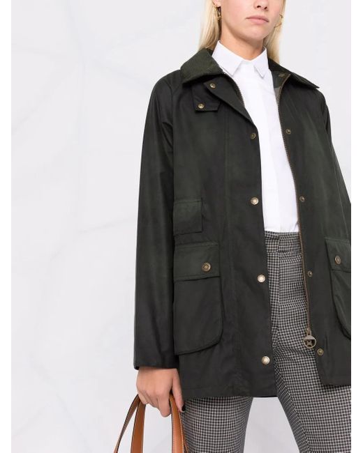 Barbour Black Tain Wax Jacket