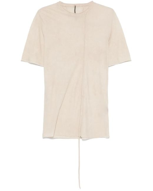 Masnada White Cotton T-Shirt for men