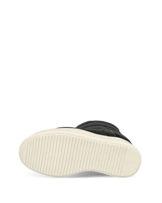 Rick Owens Black Mega Bumper Lunar Boots for men