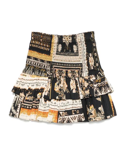 Isabel Marant Black Naomi Minirock