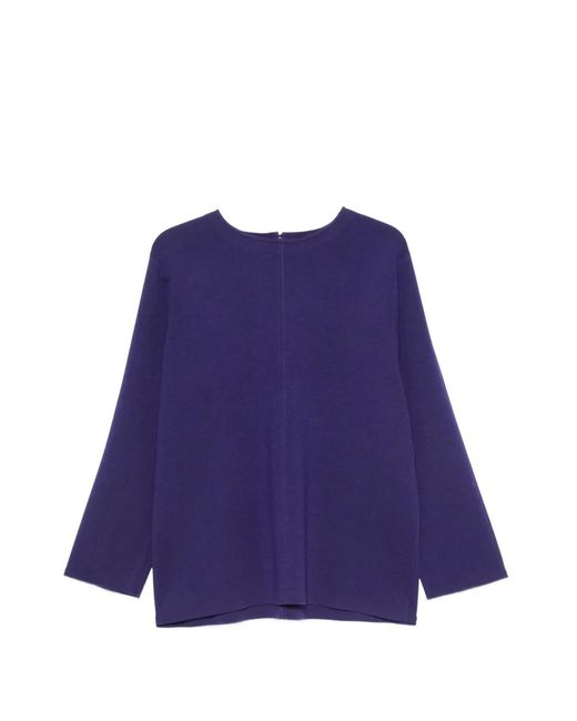Pull À Col Rond Bompard en coloris Blue