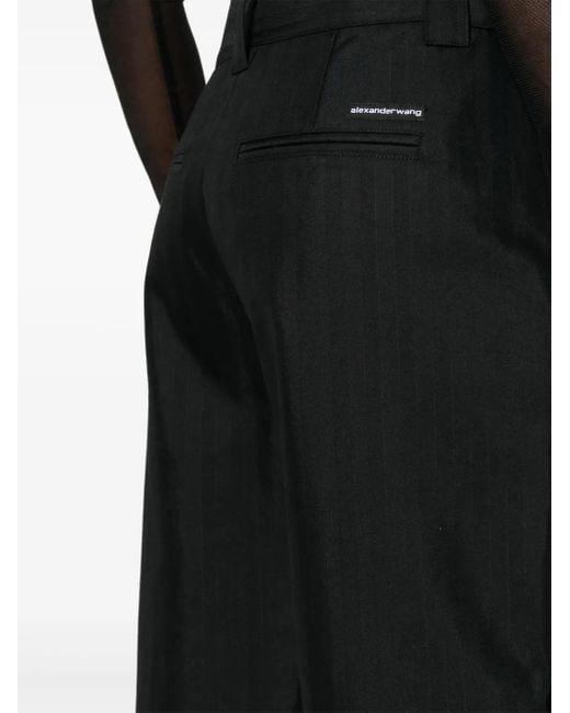 Alexander Wang Black Tailored Trousers