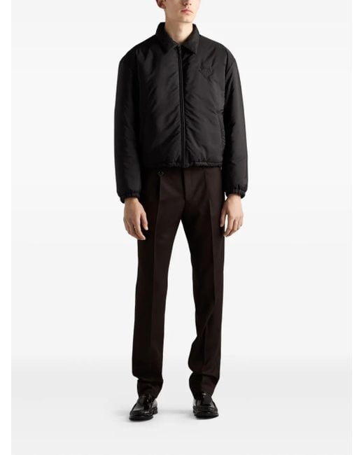 Prada Black Re-Nylon Jacket for men